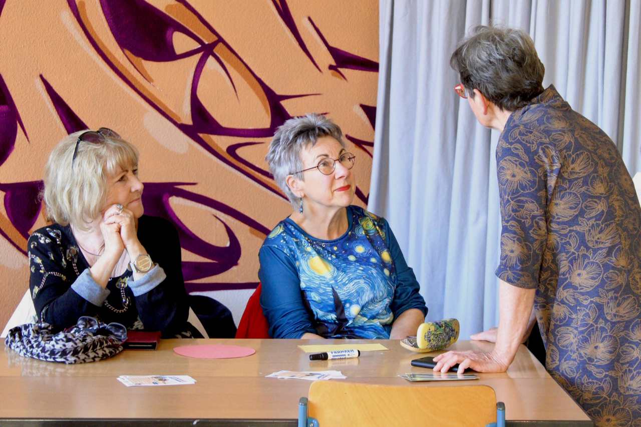Beucher bei der Eröffnungsveranstaltung im Kultur-Labor Bad Salzungen