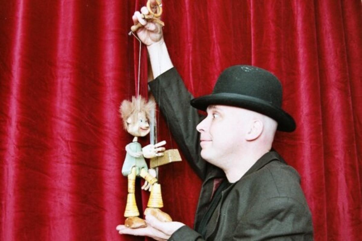 Bild zur Veranstaltung: Hans im Glück - Marionettentheater mit Manuart